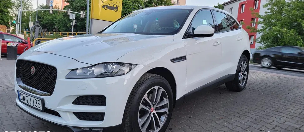 jaguar Jaguar F-Pace cena 111900 przebieg: 76000, rok produkcji 2018 z Zabrze